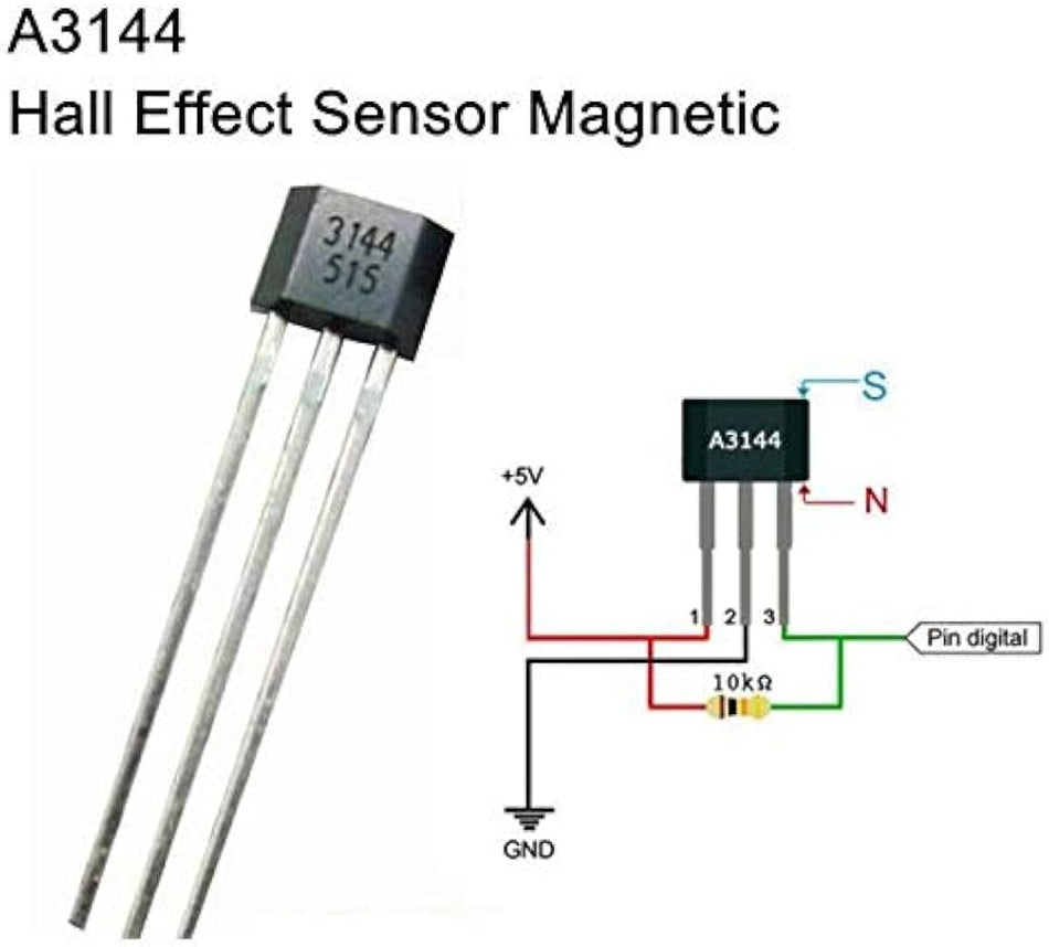 A3144 Hall Effect Sensor