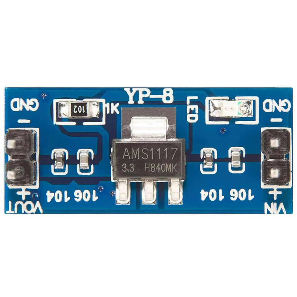 AMS1117-3.3 DC-DC Step-Down Power Supply Module (Fixed 3.3V)