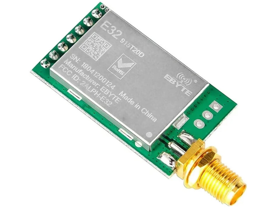 E32-915T20D LoRa Wireless Serial Module (SX1276 / 915MHz / 20dBm)
