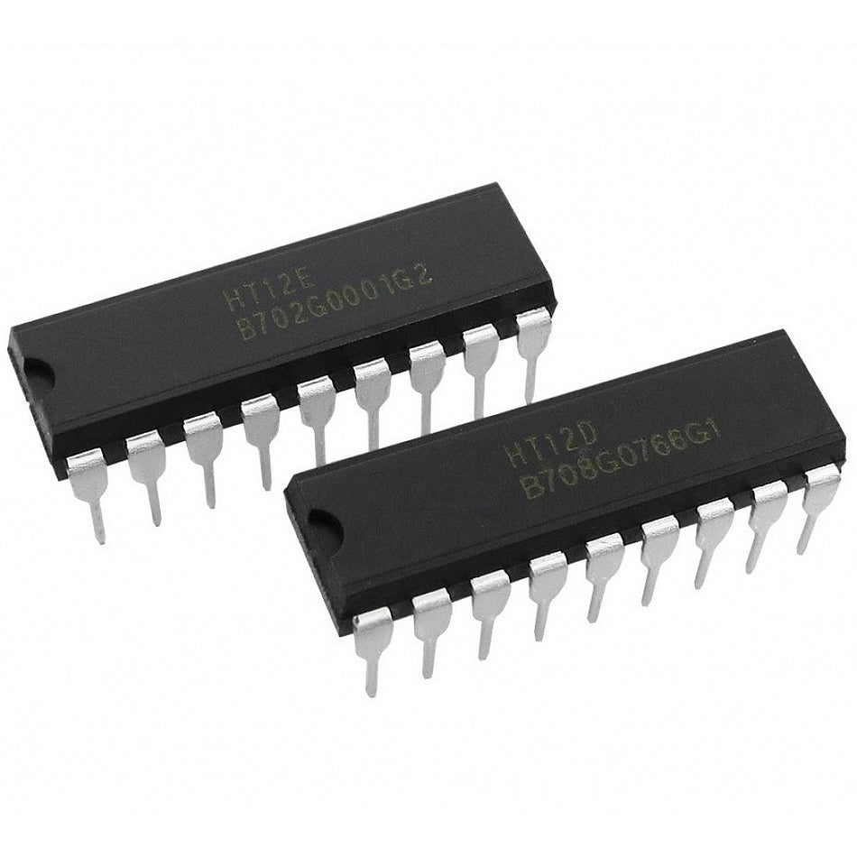 HT12E / HT12D Encoder Decoder IC Pair for RF Modules