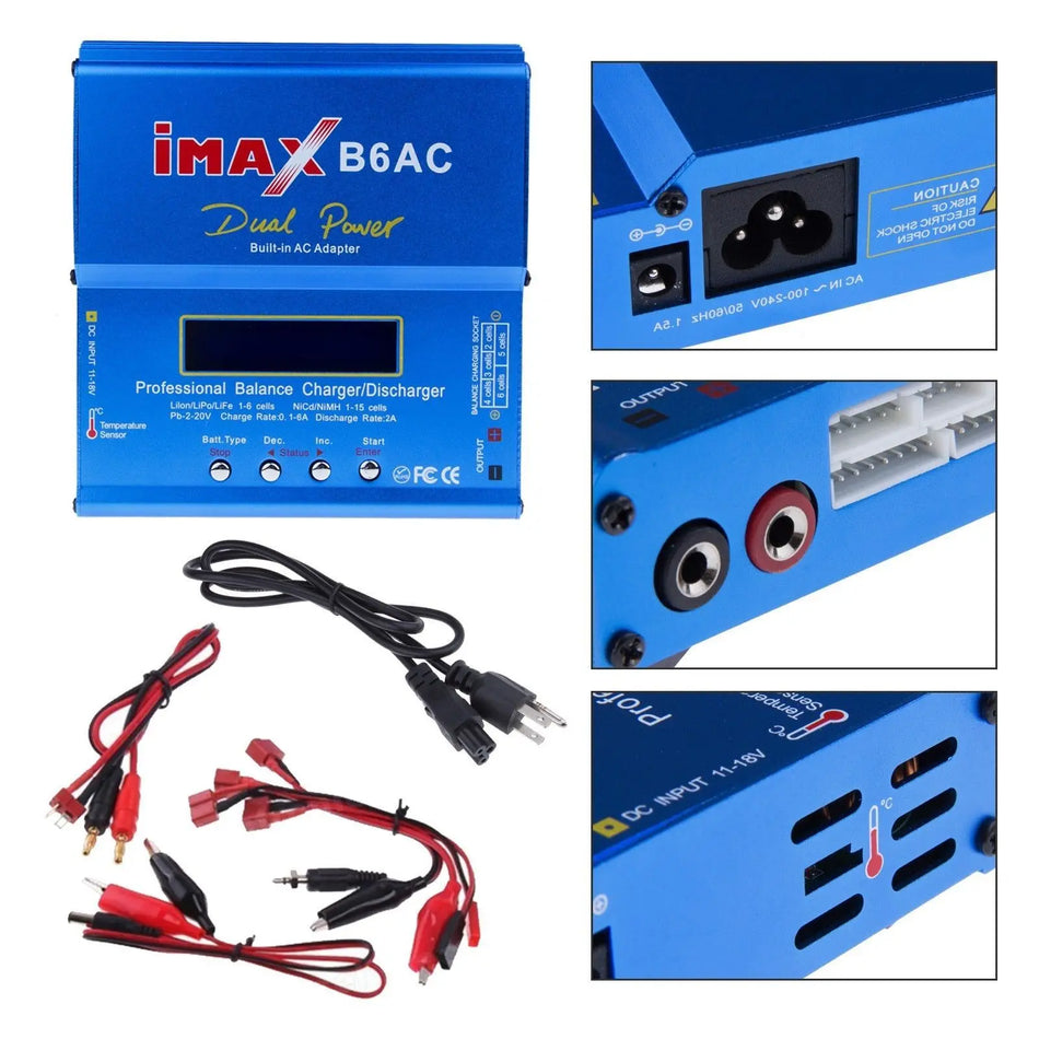 iMAX B6AC 80W Smart Battery Charger for LiPo/NiMH (Updated Version)