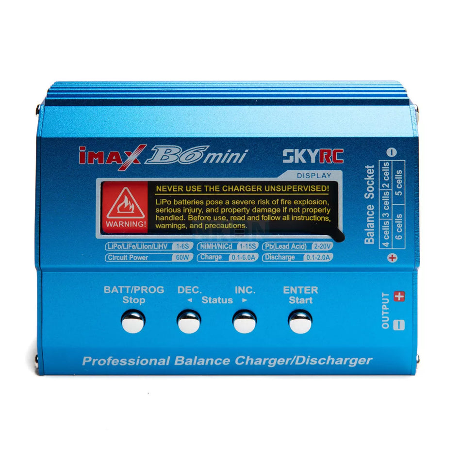 iMAX B6 Mini 60W Professional Balance Charger & Discharger (1-6S)