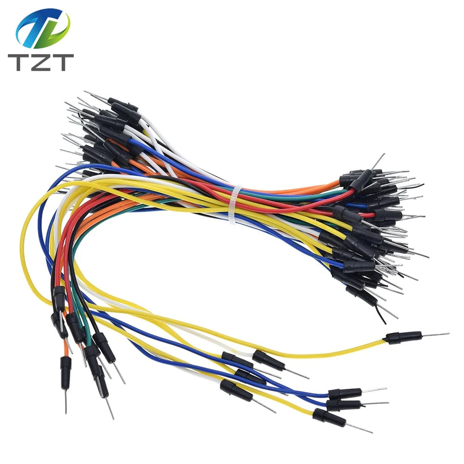 Male-Male 65pcs Flexible Jumper Wires