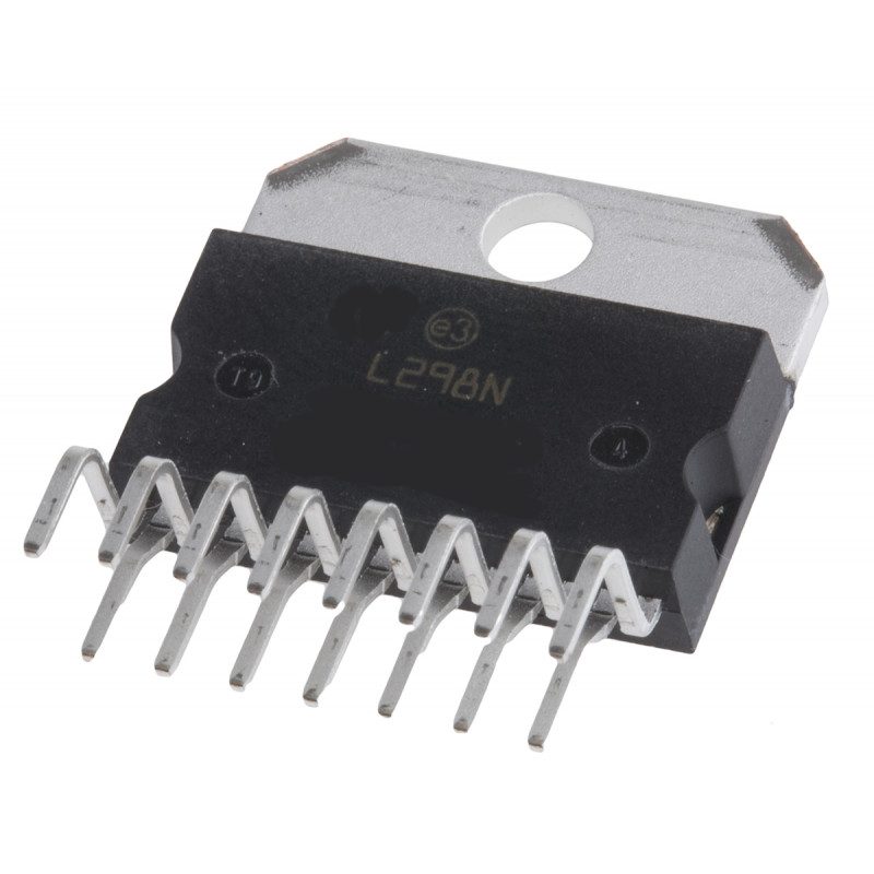 L298N Dual Full-Bridge Motor Driver IC (Multiwatt15 Package)