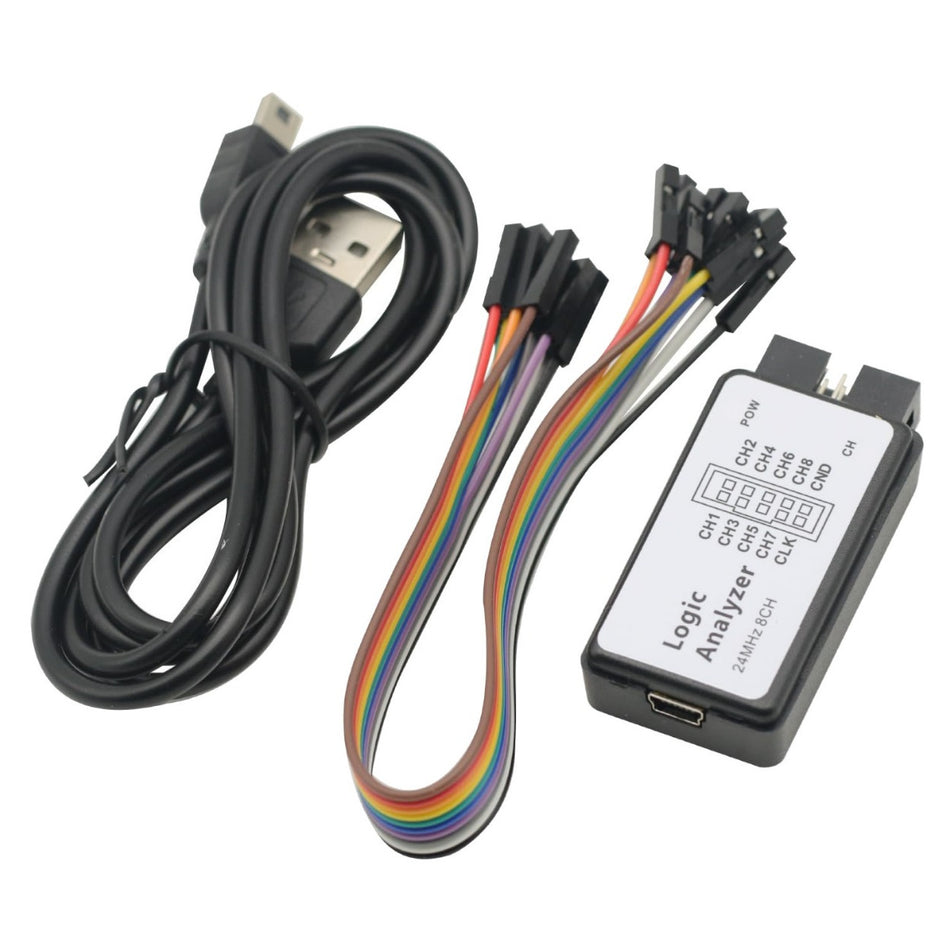 USB 8CH 24MHz Logic Analyzer