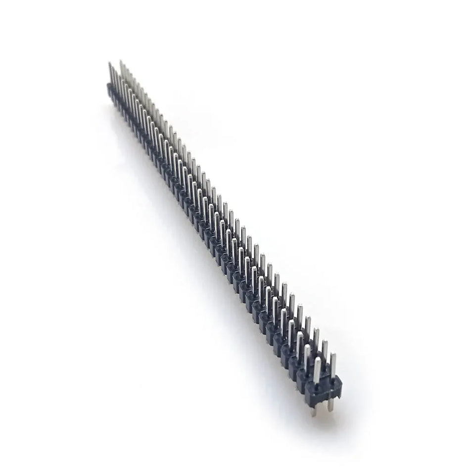 Male Header Pins Straight Double Row Connector 40 Pins 2.54mm