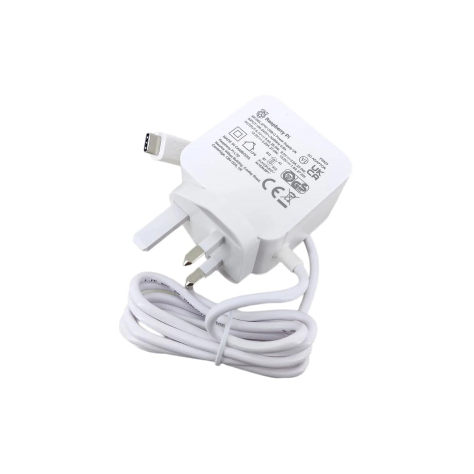 Raspberry Pi 27W USB-C Power Supply