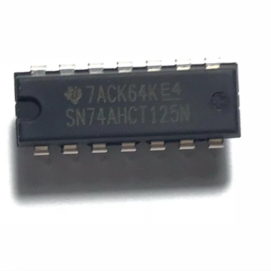 74HC125 (Quad Bus Buffer with 3-State Outputs - 14-Pin DIP Package)
