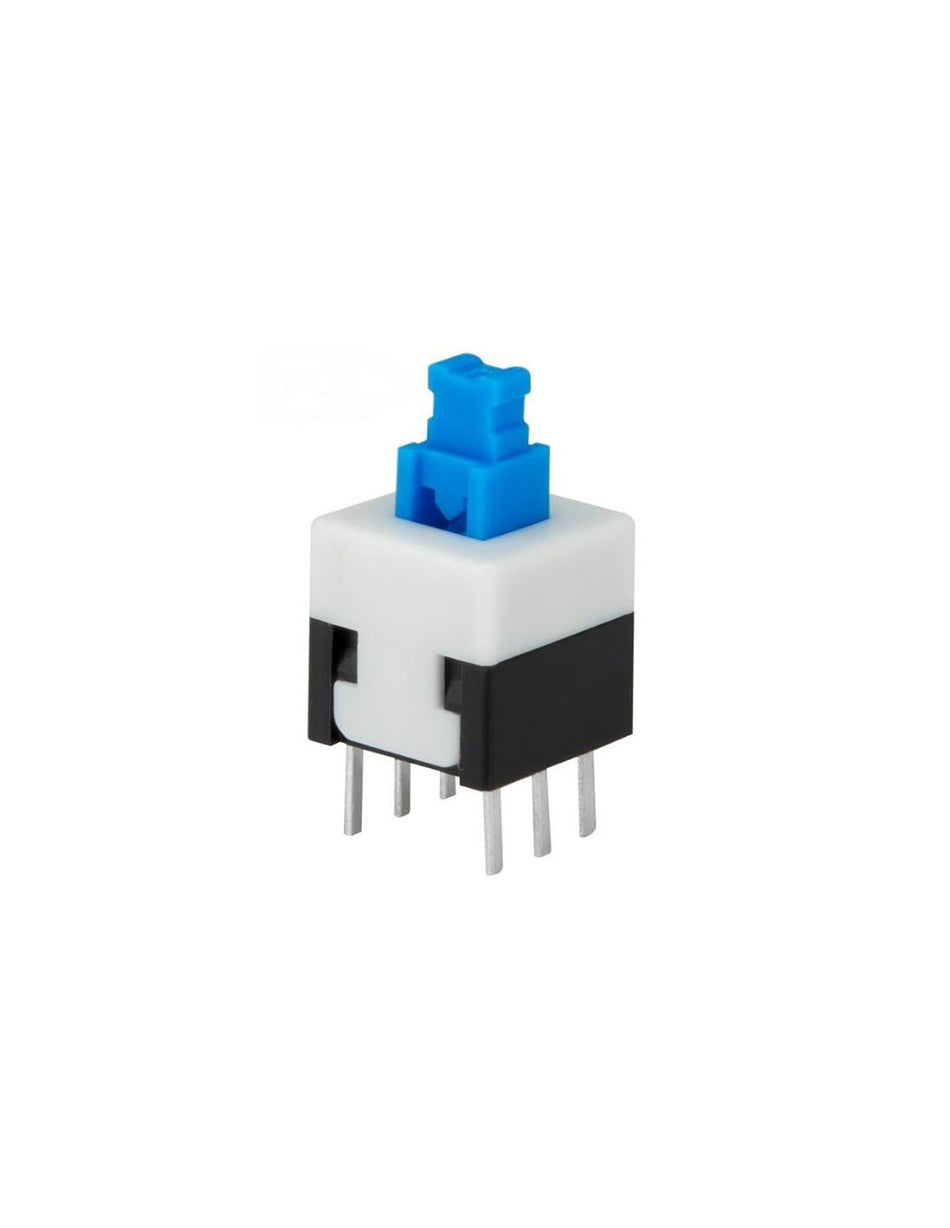 Push Button 7x7mm Through-Hole Self-Lock Switch
