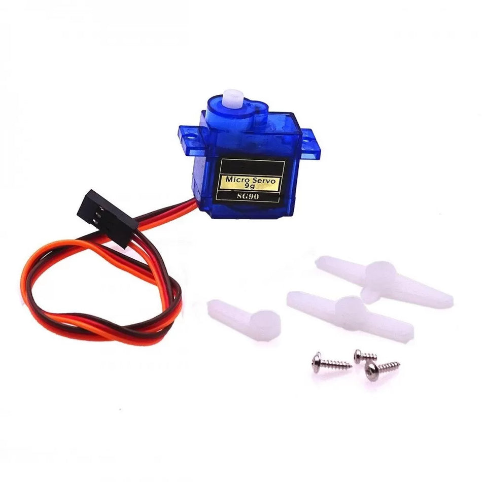 SG90 9g Micro Servo Motor (Standard Analog, 180-Degree)