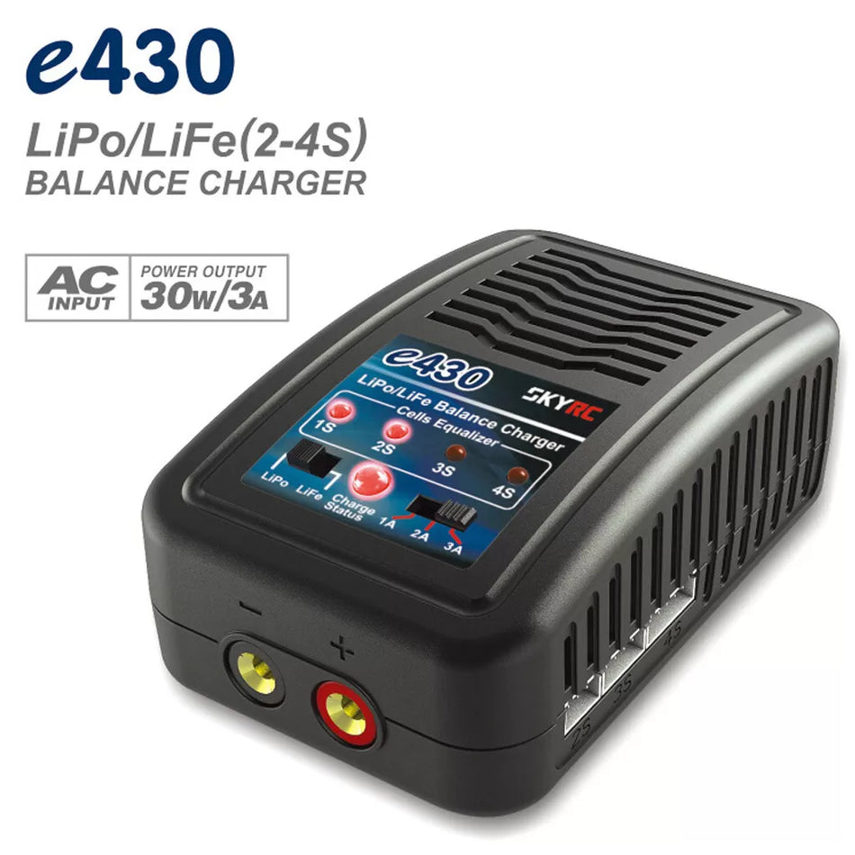 SKYRC E3 / e430 2S & 3S AC LiPo Balance Battery Charger
