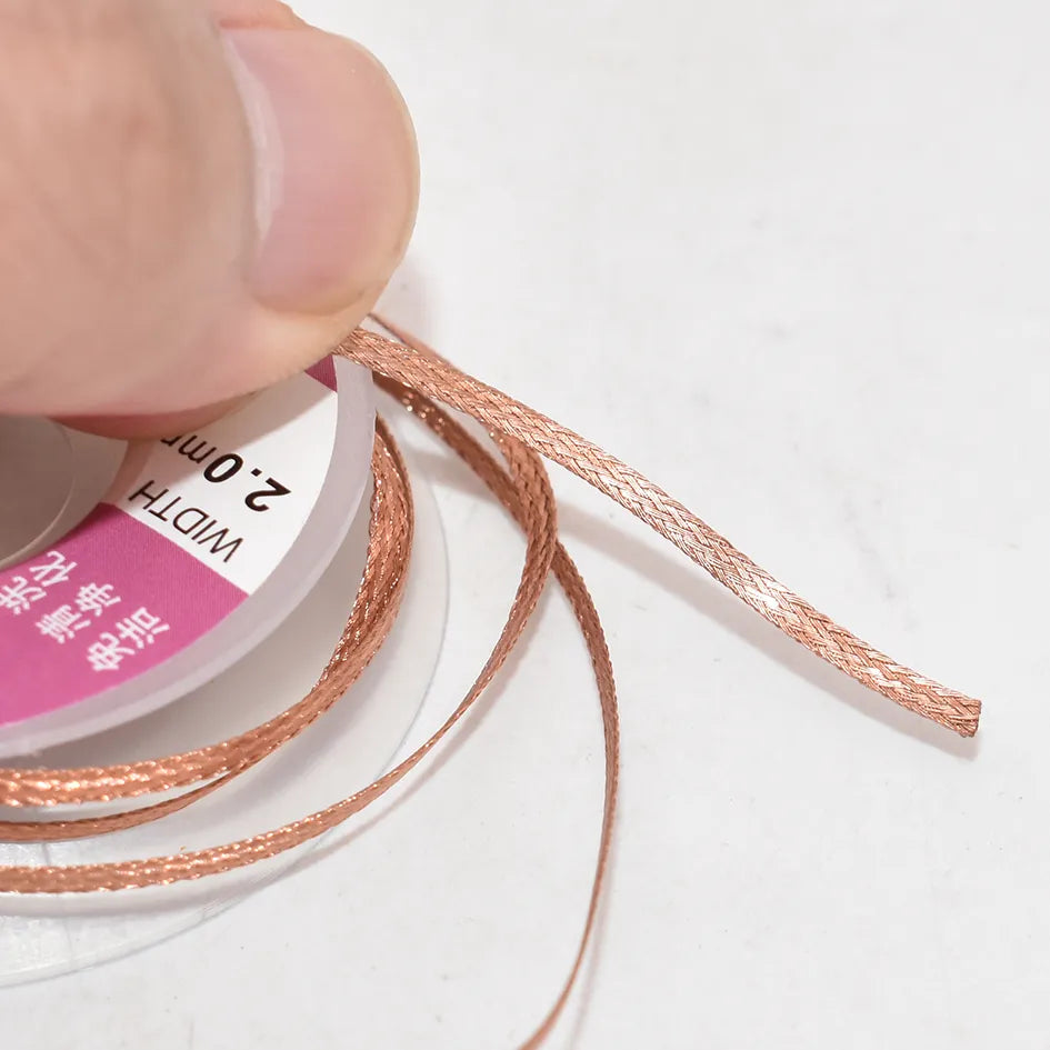 2.0mm De-soldering Wick Copper Solder Remover Braid