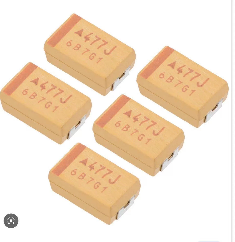 Tantalum Capacitor 470µF 6.3V Type D