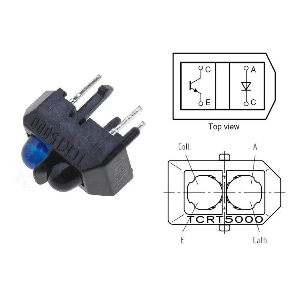 TCRT5000L Infrared (IR) Reflective Sensor Module