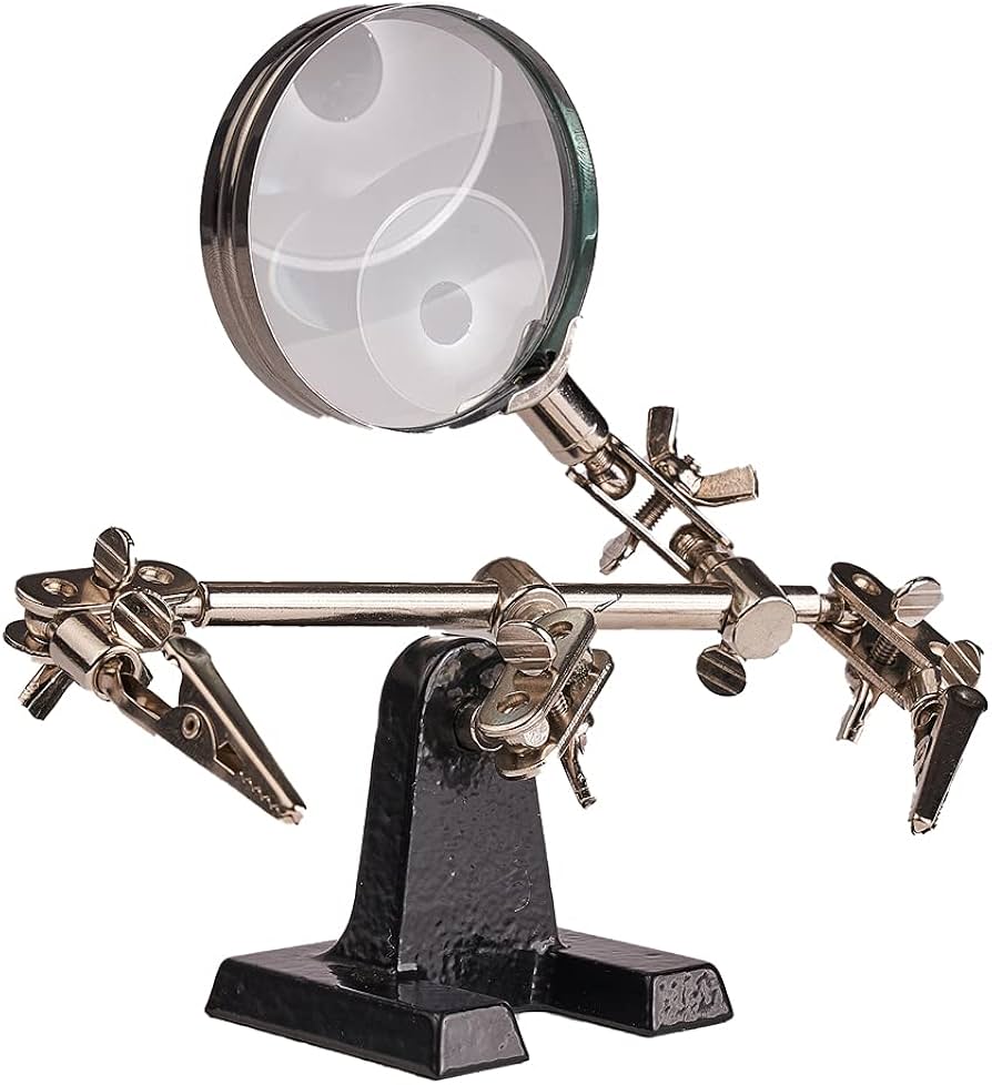 Luckyzoom 5X Helping Hand Magnifying Glass